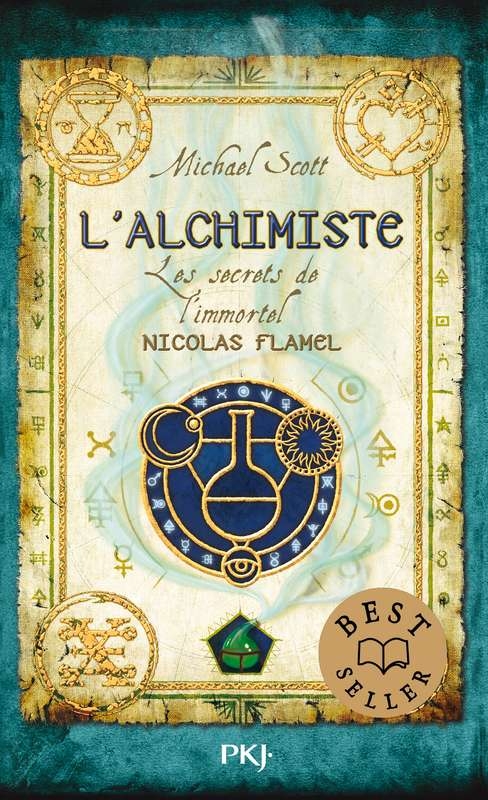 Couverture Les secrets de l'immortel Nicolas Flamel, tome 1 : L'alchimiste
