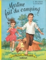 Couverture Martine fait du camping Editions Casterman 1960