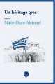 Couverture Un héritage grec Editions Daphnis et Chloé 2014