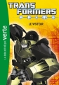 Couverture Transformers Prime, tome 03 : Le visiteur Editions Hachette (Bibliothèque Verte) 2013