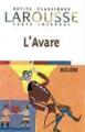 Couverture L'Avare Editions Larousse (Petits classiques) 1998