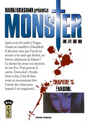 Couverture Monster, tome 13 : Évasion