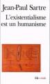 Couverture L'existentialisme est un humanisme Editions Folio  (Essais) 2002
