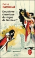Couverture Deuxième chronique du règne de Nicolas 1er Editions Le Livre de Poche 2010