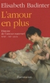 Couverture L'amour en plus Editions Flammarion 2010