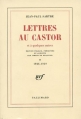 Couverture Lettres au castor et à quelques autres, tome 1 : 1926-1939 Editions Gallimard  (Blanche) 1983