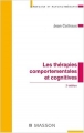 Couverture Les thérapies comportementales et cognitives Editions Masson 2011