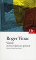 Couverture Victor ou les enfants au pouvoir Editions Folio  (Théâtre) 2000