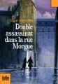 Couverture Double assassinat dans la rue Morgue Editions Folio  (Junior) 2010