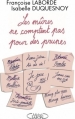 Couverture Les mûres ne comptent pas pour des prunes Editions Michel Lafon (Document) 2015