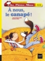 Couverture Moi, Thérèse Miaou : A nous le canapé ! Editions Hatier (Jeunesse poche - Premières lectures) 2009