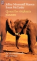 Couverture Quand les éléphants pleurent Editions J'ai Lu 2001