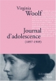 Couverture Journal d'adolescence, 1897-1909 Editions Stock 2008