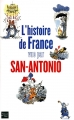 Couverture L'histoire de France vue par San-Antonio Editions Fleuve 2010