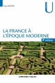 Couverture La France à l'époque moderne Editions Armand Colin (U histoire) 2016