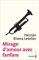 Couverture Mirage d'amour avec fanfare Editions Métailié (Suites) 2004