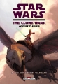 Couverture Star Wars (Légendes) : The Clone Wars Aventures, tome 3 : Les cavaliers de Taloraan Editions Delcourt (Contrebande) 2009