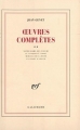Couverture Oeuvres Complètes, tome 3 Editions Gallimard  (Essais) 1953