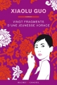 Couverture Vingt fragments d'une jeunesse vorace Editions Buchet / Chastel 2009