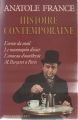 Couverture Histoire contemporaine Editions Calmann-Lévy 1981