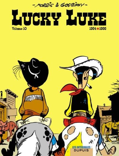 Couverture Lucky Luke, intégrale, tome 10