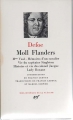 Couverture Moll Flandres (Pléiades) Editions Gallimard  (Bibliothèque de la Pléiade) 1981