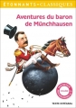 Couverture Aventures du Baron de Münchhausen Editions Flammarion (GF - Étonnants classiques) 2016