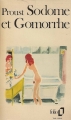 Couverture Sodome et Gomorrhe Editions Folio  1972