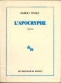 Couverture L'apocryphe Editions de Minuit 1980
