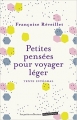 Couverture Petites pensées pour voyager léger Editions Marabout (Les petits collectors) 2014