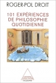Couverture 101 expériences de philosophie quotidienne Editions Odile Jacob 2002
