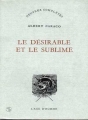 Couverture Le Désirable et le Sublime Editions L'âge d'Homme 1979