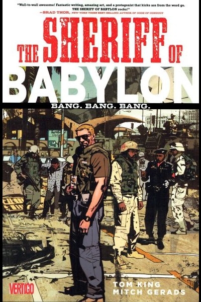 Couverture The Sheriff of Babylon, book 1 : Bang. Bang. Bang.