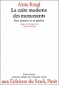 Couverture Le culte moderne des monuments : Son essence et sa genèse Editions Seuil 1984