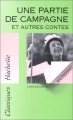 Couverture Une partie de campagne et autres nouvelles Editions Hachette 1995