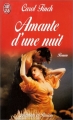 Couverture Amante d'une nuit Editions J'ai Lu (Pour elle - Aventures & passions) 1997
