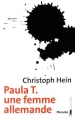 Couverture Paula T. une femme allemande Editions Métailié (Suites) 2016