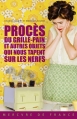 Couverture Procès du grille-pain et autres objets qui nous tapent sur les nerfs Editions Mercure de France 2014