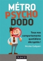 Couverture Métro Psycho Dodo Editions Dunod 2016