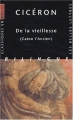 Couverture De la vieillesse ou Caton l'Ancien Editions Les Belles Lettres (Classiques en poche bilingue) 2003