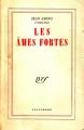 Couverture Les âmes fortes Editions Gallimard  (Blanche) 1949