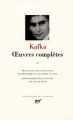 Couverture Oeuvres complètes (Kafka), tome 2 Editions Gallimard  (Bibliothèque de la Pléiade) 1980
