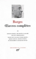 Couverture Oeuvres complètes (Borges), tome 2 Editions Gallimard  (Bibliothèque de la Pléiade) 2010