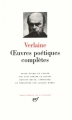 Couverture Oeuvres poétiques complètes Editions Gallimard  (Bibliothèque de la Pléiade) 1948