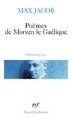 Couverture Poèmes de Morven le Gaélique Editions Gallimard  (Poésie) 2015