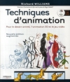 Couverture Techniques d'animation : Pour le dessin animé, l'animation 3D et le jeu video Editions Eyrolles 2003