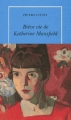 Couverture Brève vie de Katherine Mansfield Editions de La Table ronde 2016