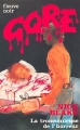 Couverture La tronçonneuse de l'horreur Editions Fleuve (Noir - Gore) 1985