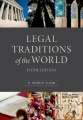 Couverture Legal Traditions of the World Editions Oxford University Press 2010