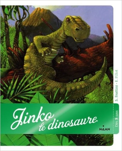 Couverture Jinko le dinosaure